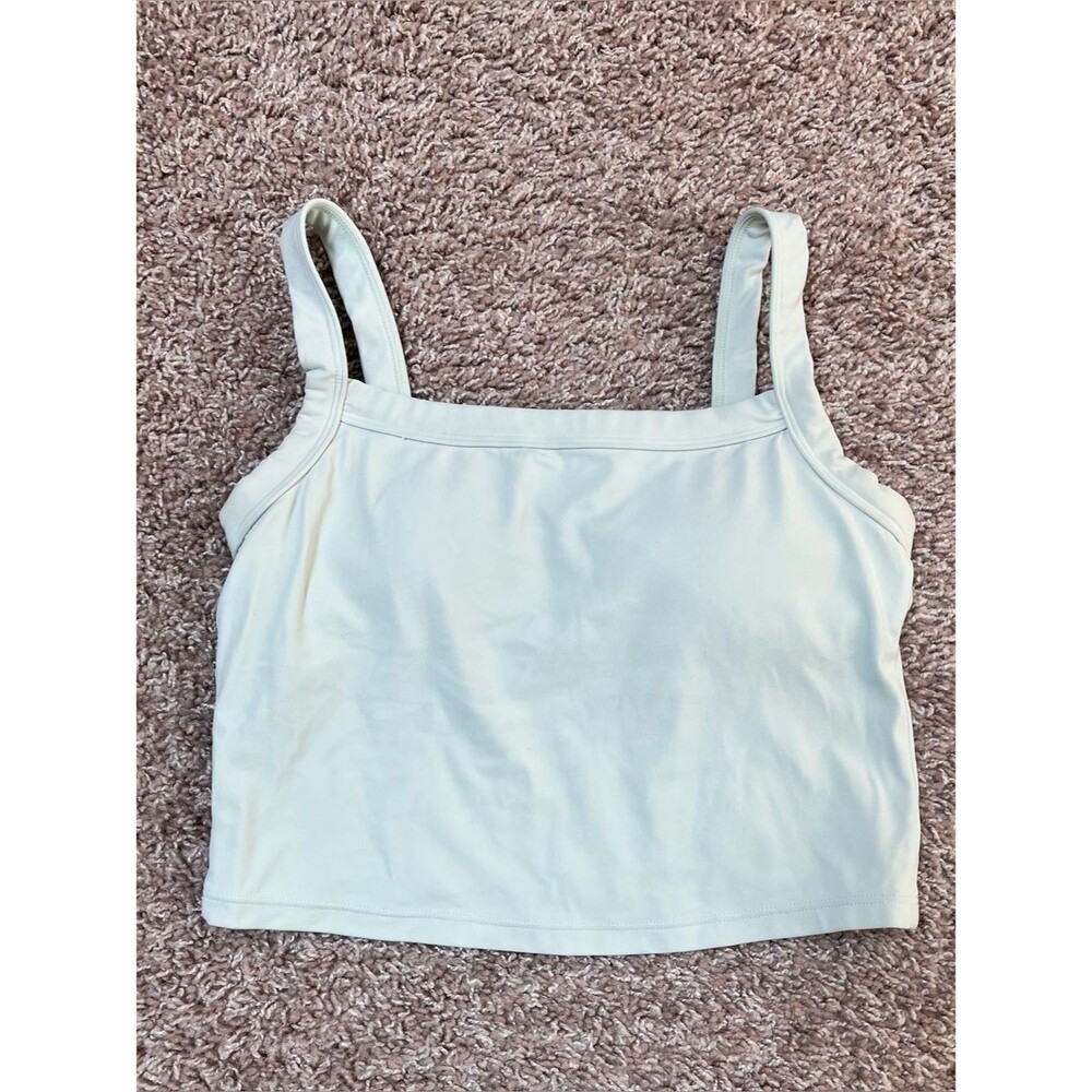 Vitality Cloud II Square Neck Cropped Tank